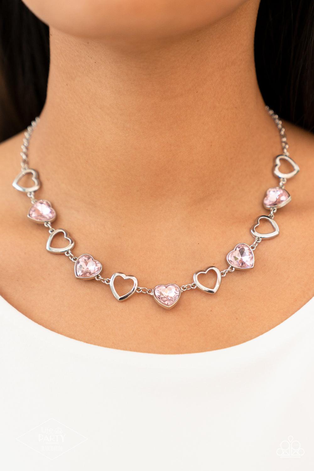 Paparazzi Accessories ❋Contemporary Cupid - Pink Necklace❋ Flat Rate Ship $4.50❋ - Image #2