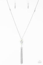 Load image into Gallery viewer, brought-to-you-by-blingflingbykat-century-shine-green-necklace-paparazzi-accessories-
