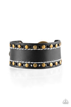 Load image into Gallery viewer, brought✽to✽you✽by✽blingflingbykat✽the-wander-years-black-bracelet✽paparazzi-accessories
