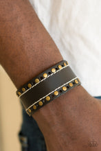 Load image into Gallery viewer, Paparazzi Accessories ✽ The WANDER Years - Black Bracelet✽Flat Rate Ship $4.50✽
