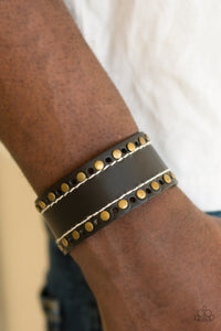 Paparazzi Accessories ✽ The WANDER Years - Black Bracelet✽Flat Rate Ship $4.50✽