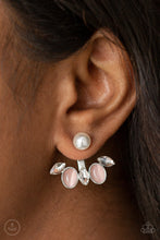 Load image into Gallery viewer, Paparazzi Accessories ✽ Modern Sophistication - Pink Post Earrings✽Flat Rate Ship $4.50✽
