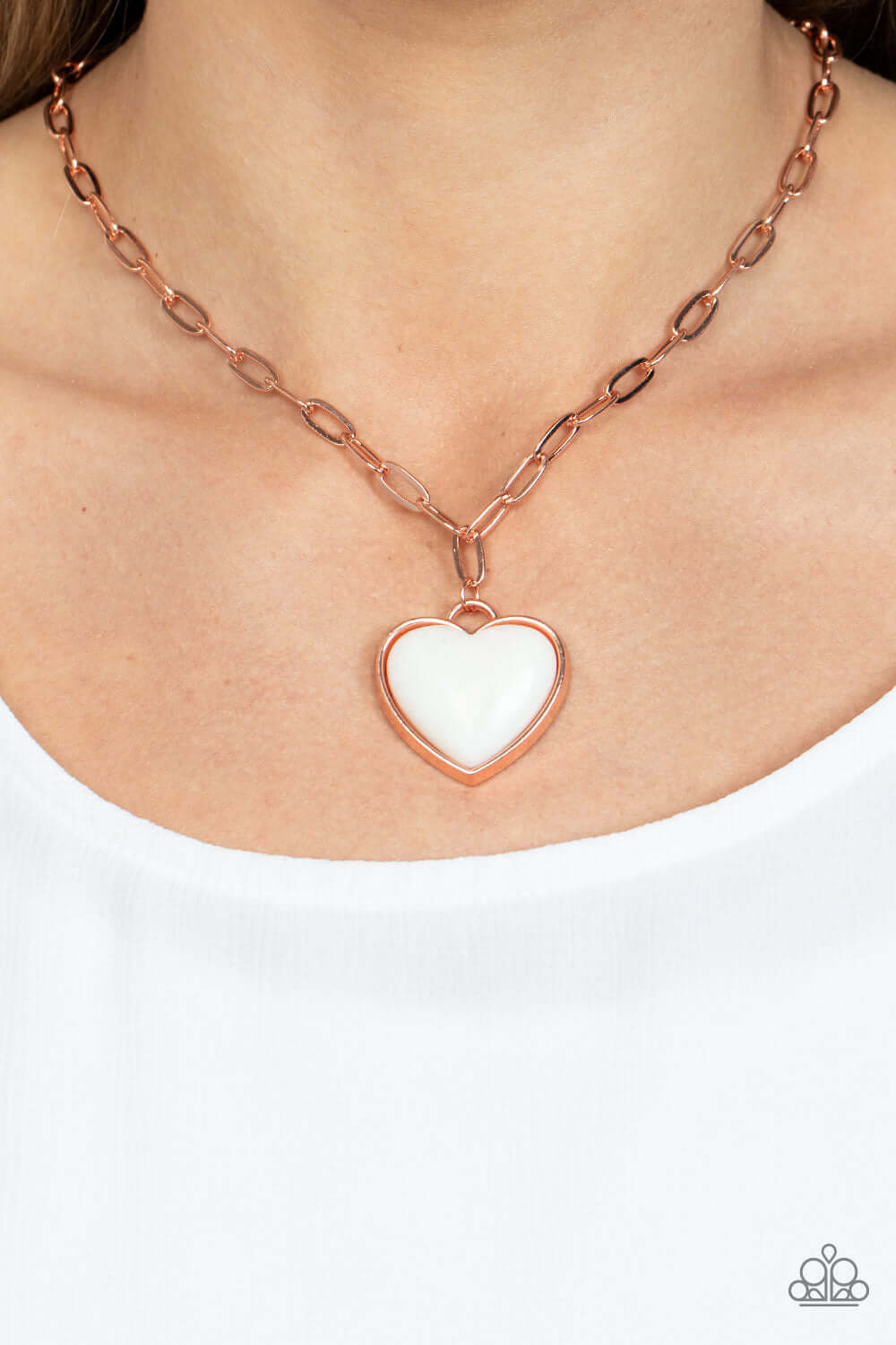 Paparazzi Accessories ❋Everlasting Endearment - Copper Necklace❋ Flat Rate Ship $4.50❋ - Image #2
