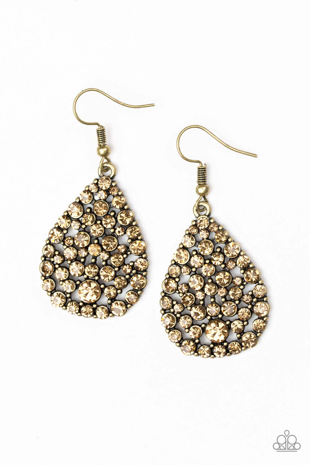 brought✽to✽you✽by✽blingflingbykat✽sparkle-brighter-brass-earrings✽paparazzi-accessories