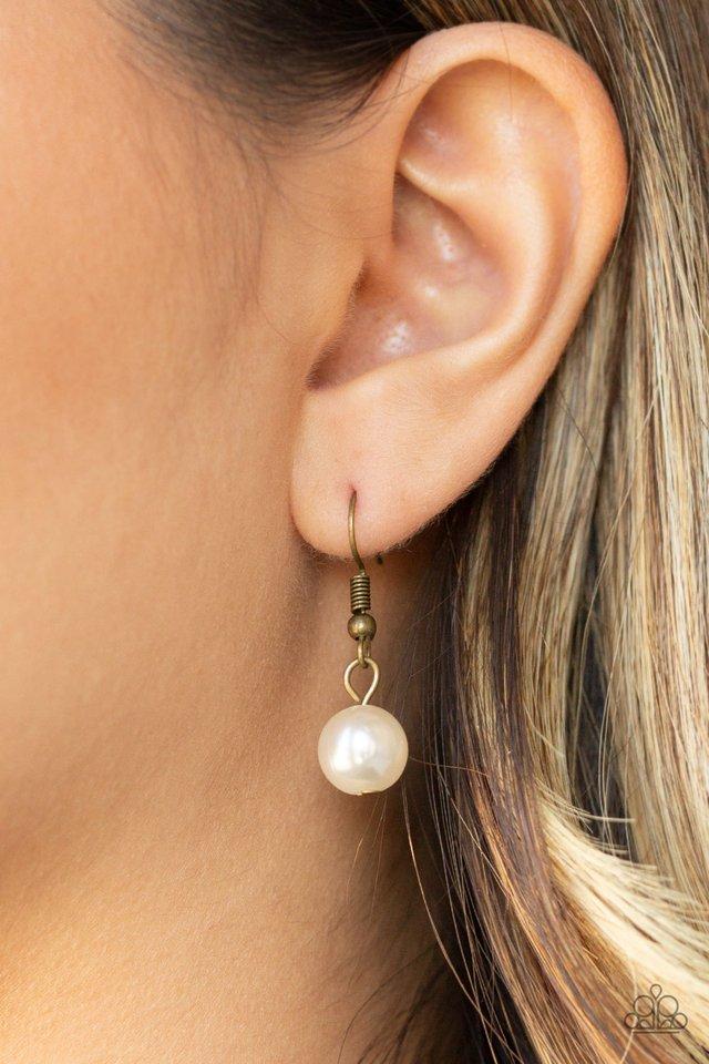 Paparazzi Accessories ❋Wall Street Waltz - Brass Necklace❋ Flat Rate Ship $4.50❋ - Image #3