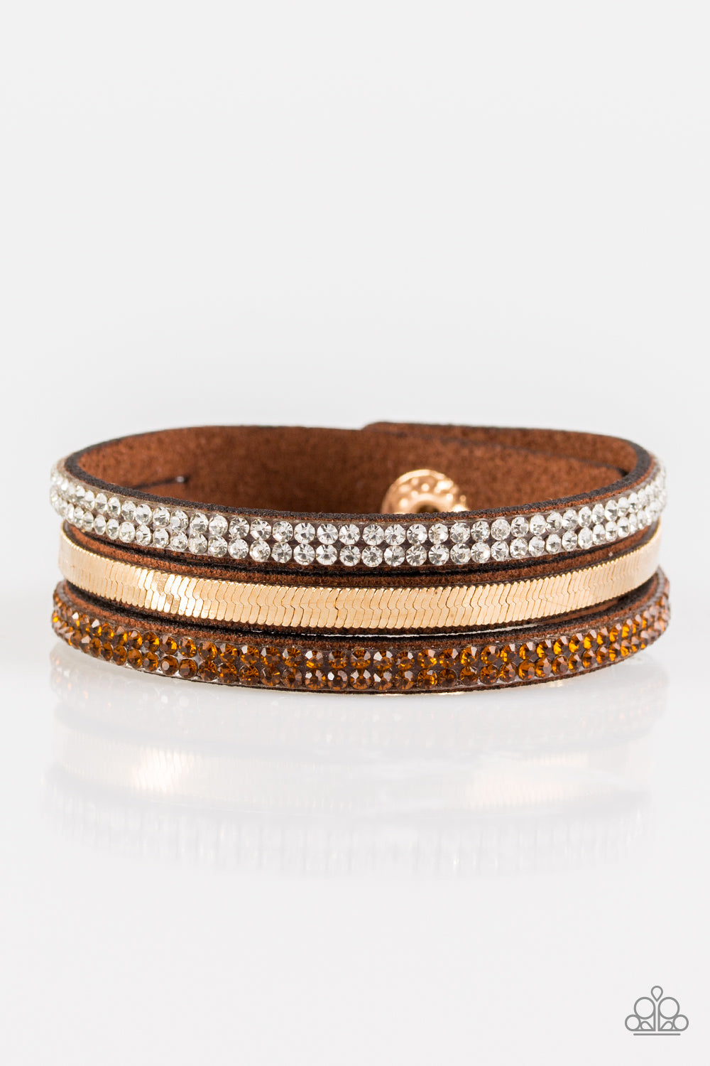 brought✽to✽you✽by✽blingflingbykati-mean-business-brown-bracelet✽paparazzi-accessories