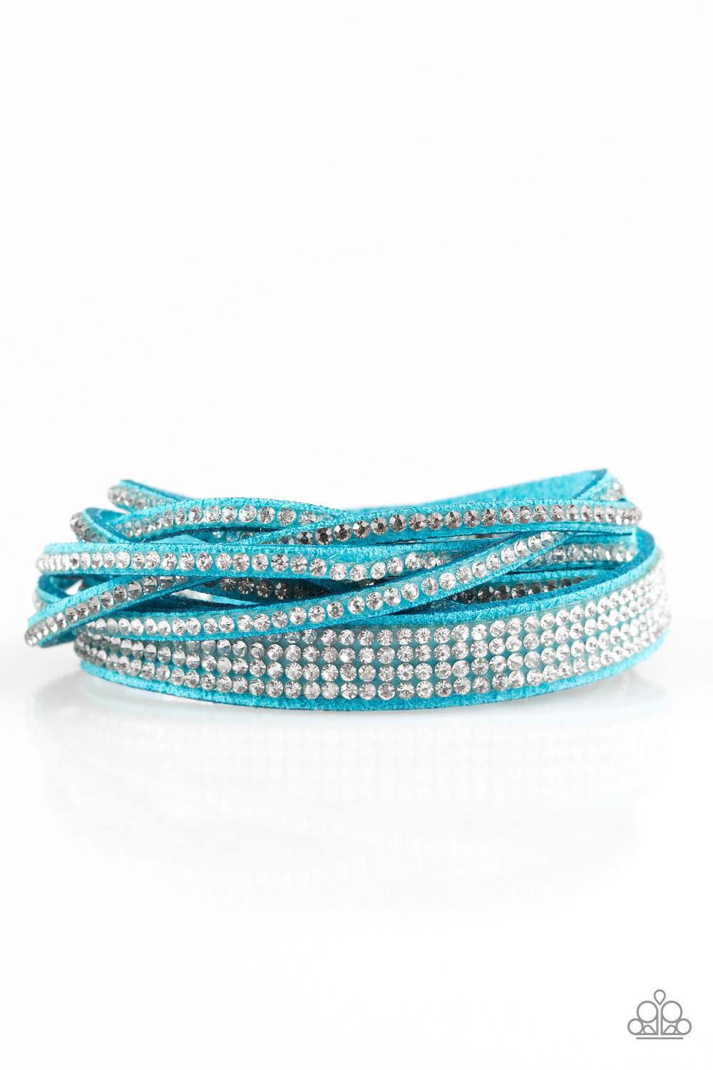 brought✽to✽you✽by✽blingflingbykat✽taking-care-of-business-blue-bracelet✽paparazzi-accessories