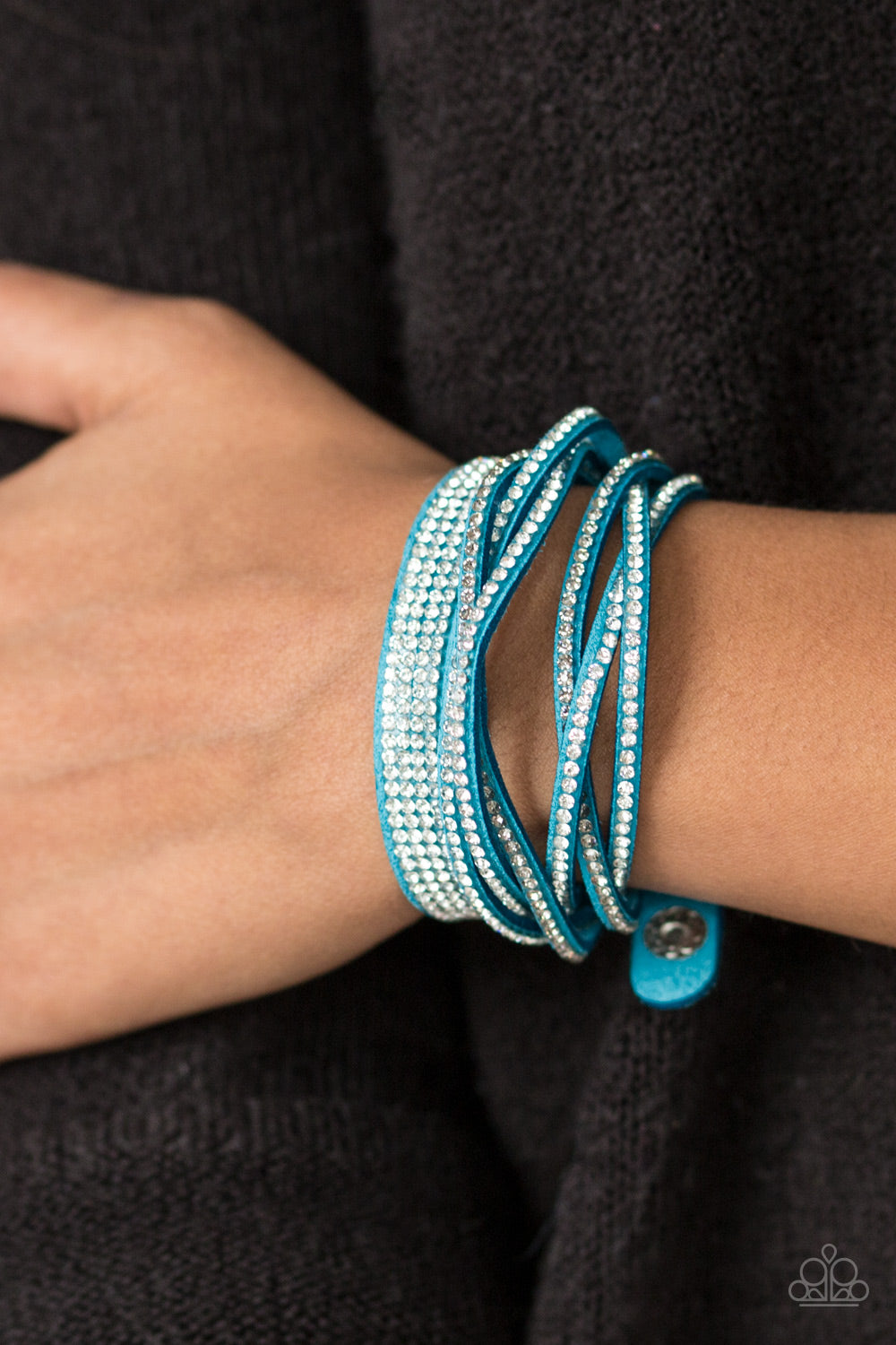 Paparazzi Accessories ✽ Taking Care Of Business - Blue Bracelet✽Flat Rate Ship $4.50✽