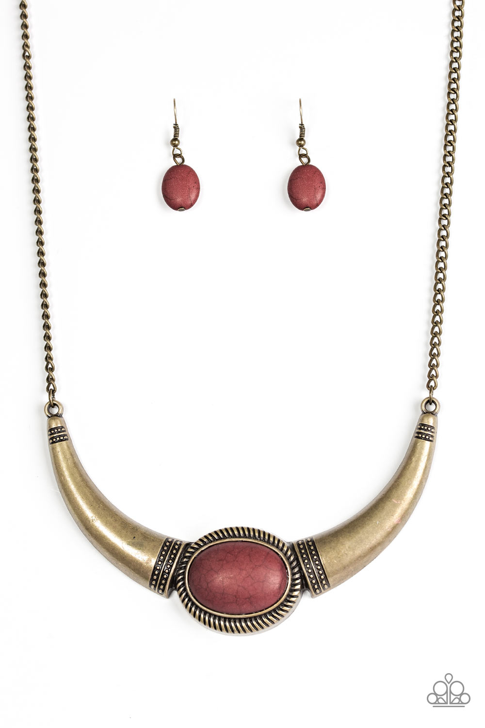 brought✽to✽you✽by✽blingflingbykat✽cause-a-steer-brass-necklace✽paparazzi-accessories