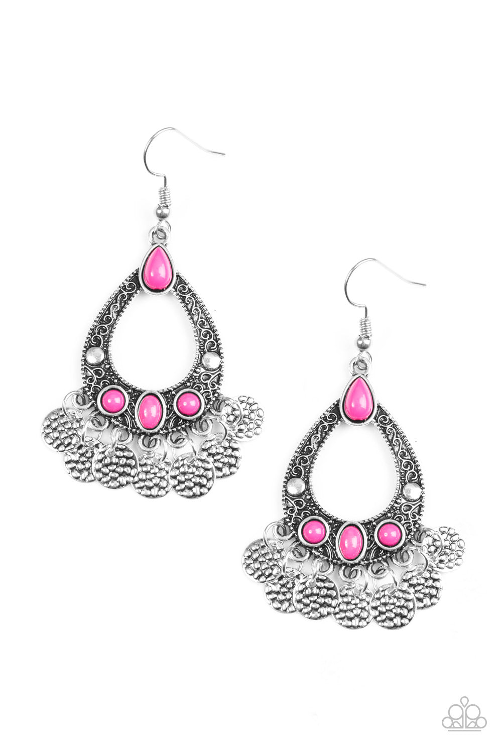 brought✽to✽you✽by✽blingflingbykat✽island-escapade-pink-earrings✽paparazzi-accessories