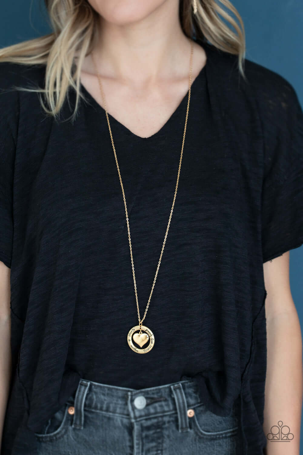 Paparazzi Accessories ✽ Always A Mother, Forever My Friend - Gold Necklace✽Flat Rate Ship $4.50✽ - Image #2