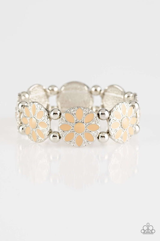 brought✽to✽you✽by✽blingflingbykat✽dancing-dahlias-brown-bracelet✽paparazzi-accessories