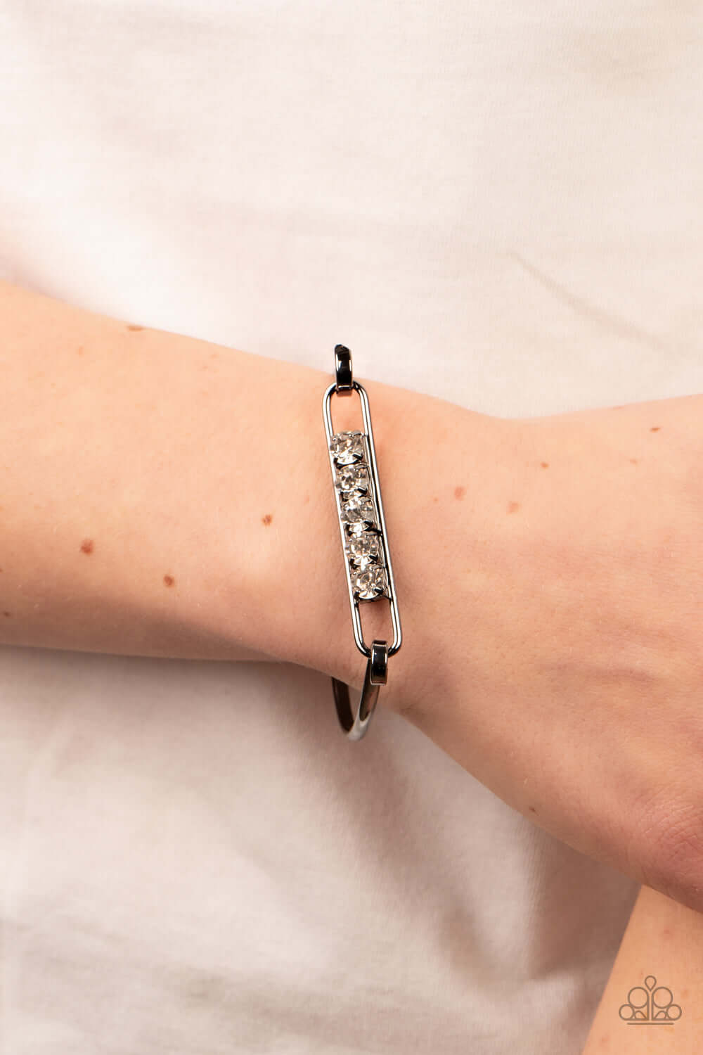 Paparazzi Accessories ❋In CHARMS Way - Black Bracelet❋ Flat Rate Ship $4.50❋ - Image #2