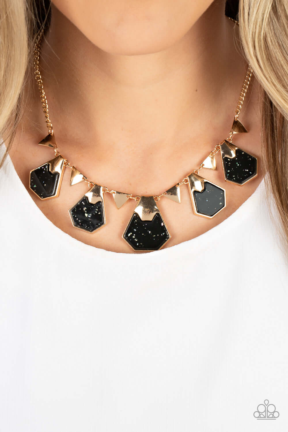 Paparazzi Accessories ❋Extra Exclusive - Black Necklace❋ Flat Rate Ship $4.50❋ - Image #2
