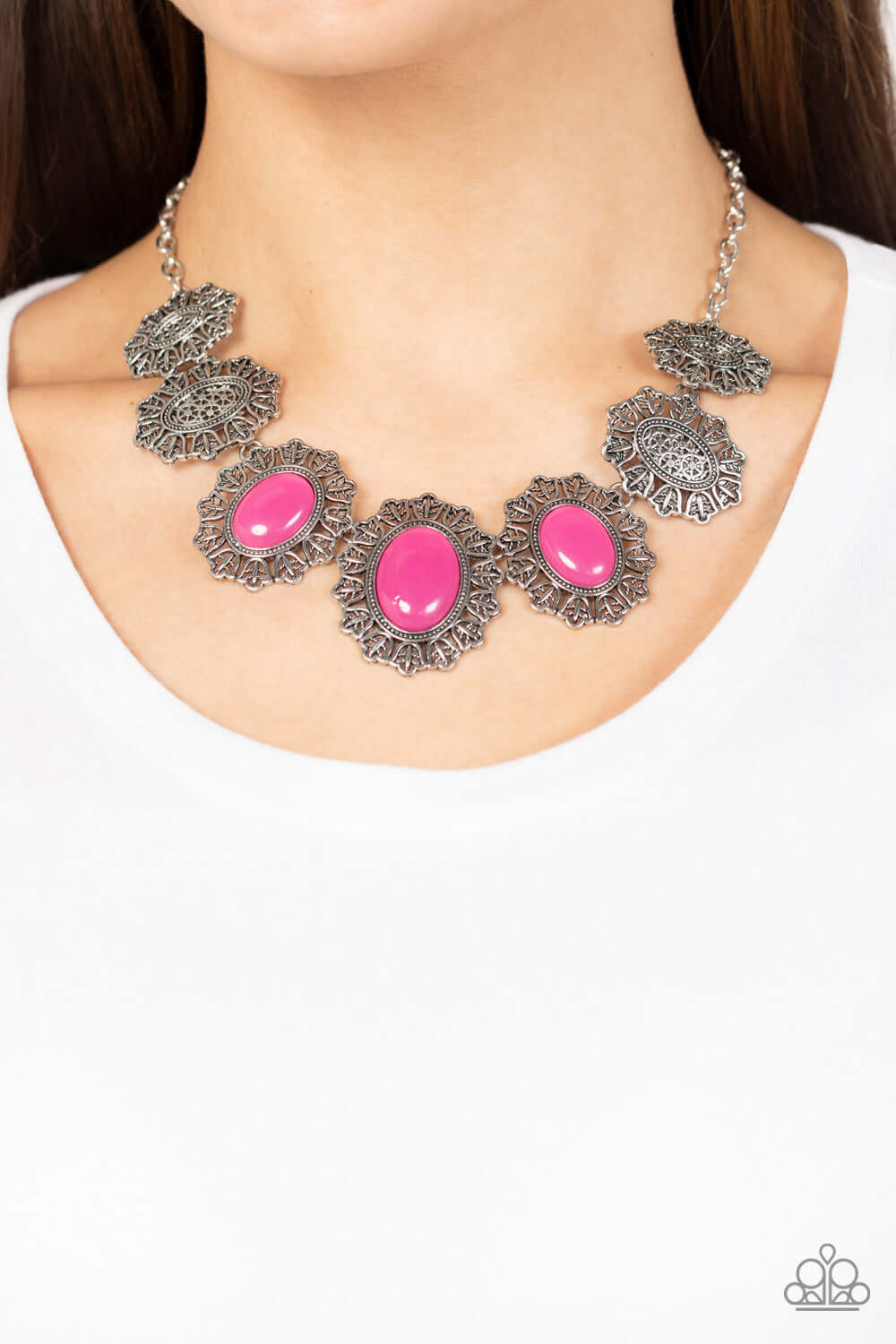 Paparazzi Accessories ❋Forever and EVERGLADE - Pink Necklace❋ Flat Rate Ship $4.50❋ - Image #2