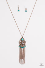 Load image into Gallery viewer, brought✽to✽you✽by✽blingflingbykat✽whimsically-western-copper-necklace✽paparazzi-accessories
