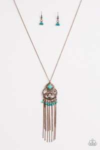 brought✽to✽you✽by✽blingflingbykat✽whimsically-western-copper-necklace✽paparazzi-accessories