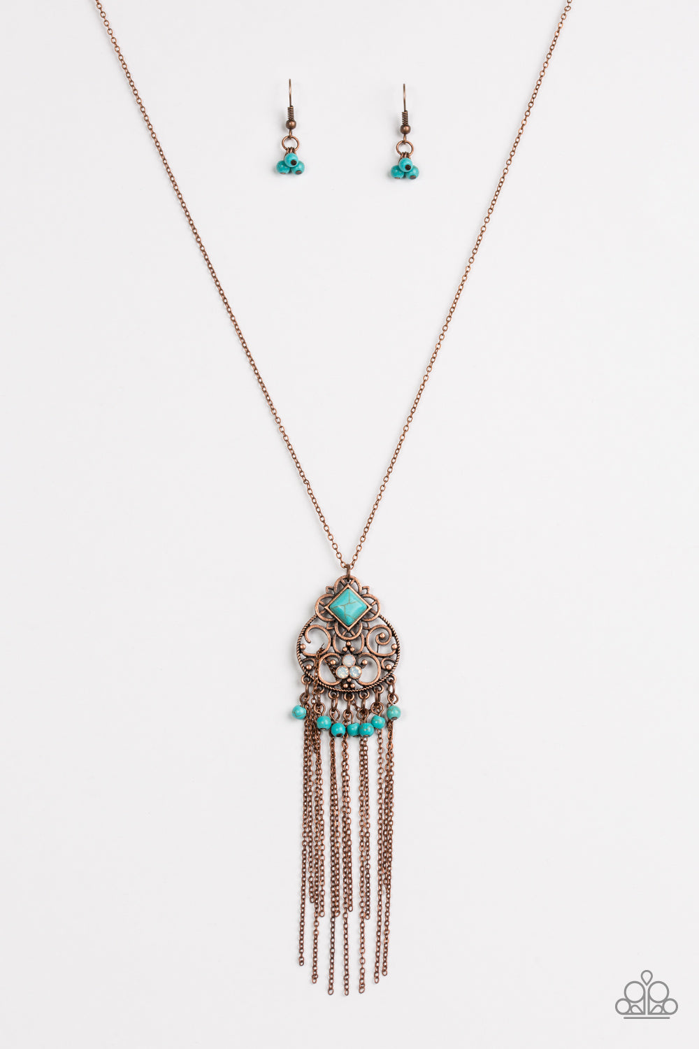 brought✽to✽you✽by✽blingflingbykat✽whimsically-western-copper-necklace✽paparazzi-accessories
