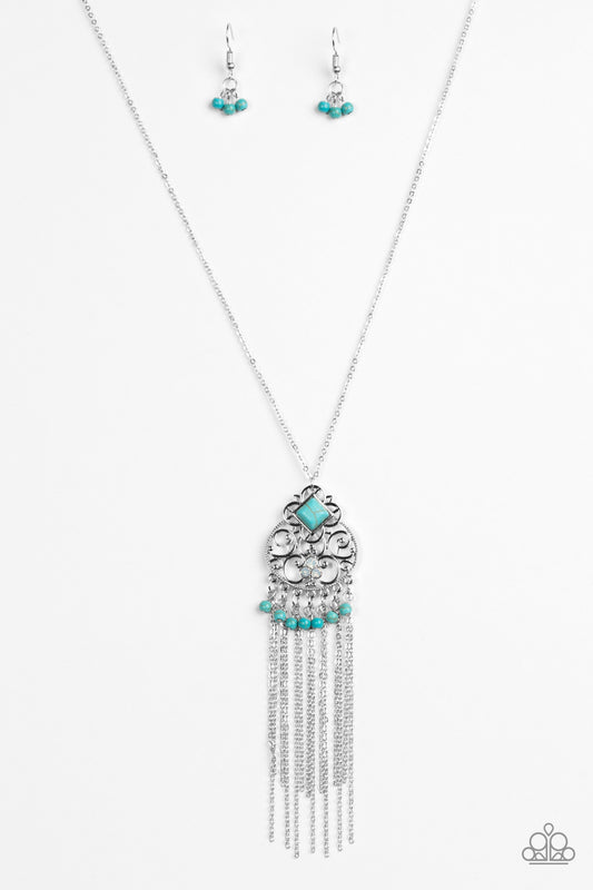 brought✽to✽you✽by✽blingflingbykat✽whimsically-western-blue-necklace✽paparazzi-accessories