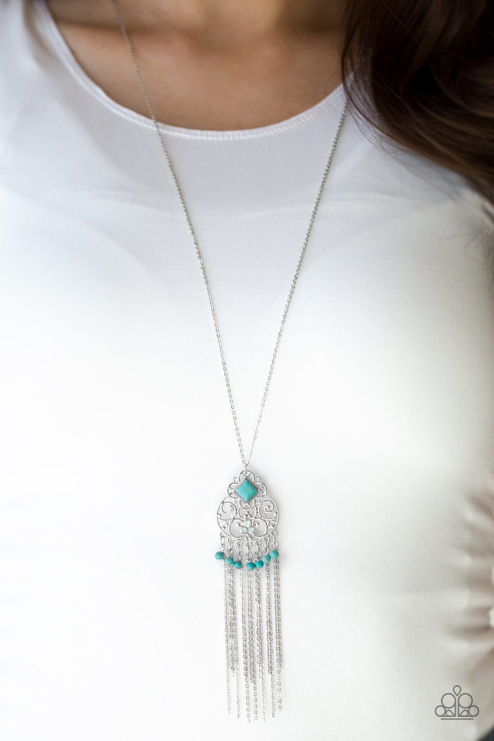 Paparazzi Accessories ✽ Whimsically Western - Blue Necklace✽Flat Rate Ship $4.50✽