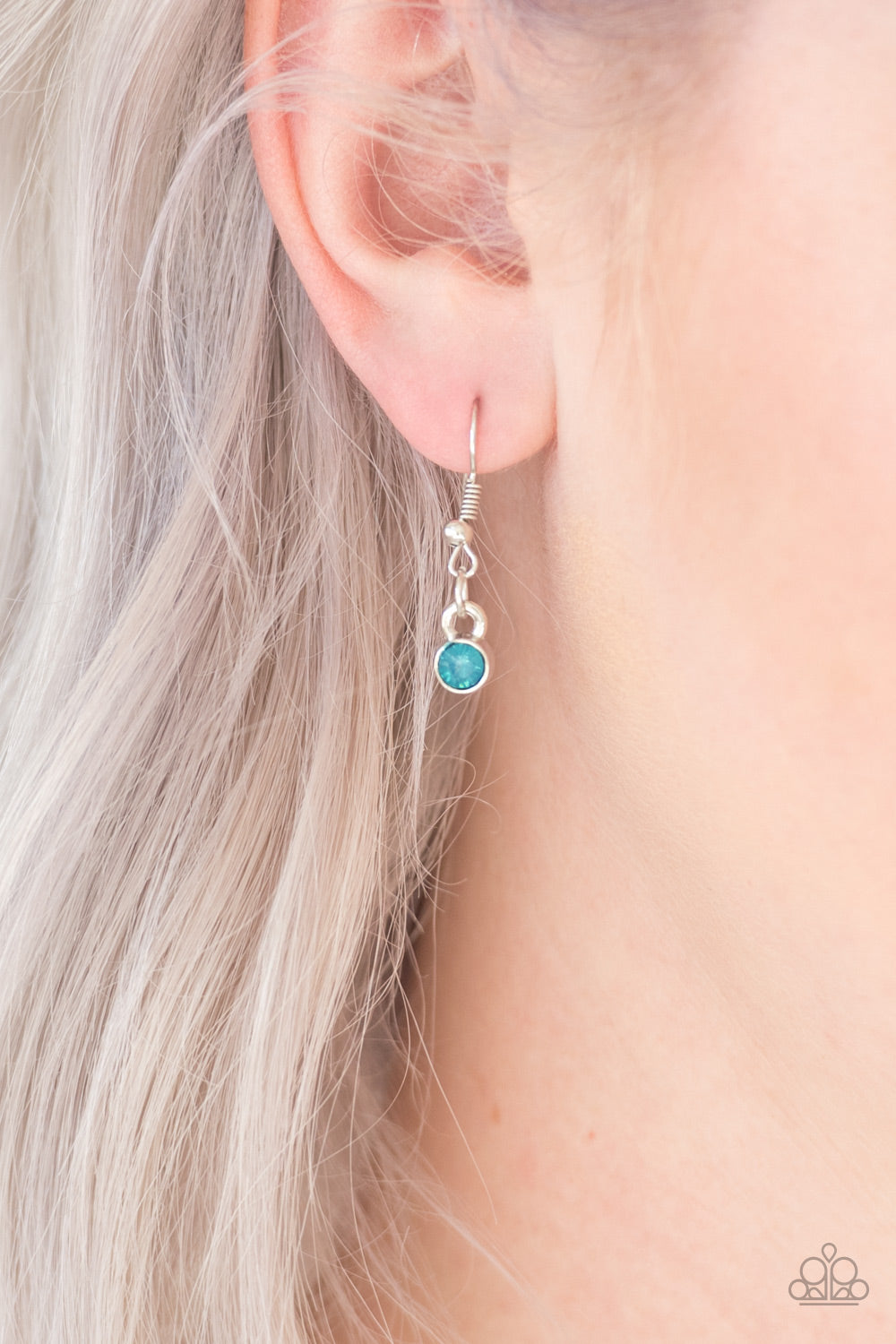 Paparazzi Accessories ✽ The Glow Show - Blue Necklace✽Flat Rate Ship $4.50✽