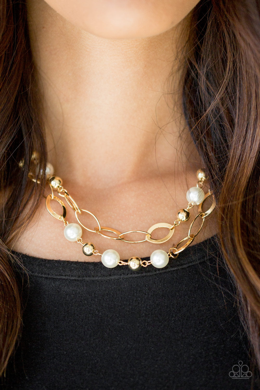 Paparazzi Accessories ✽ GLIMMER Takes All - Gold Necklace✽Flat Rate Ship $4.50✽