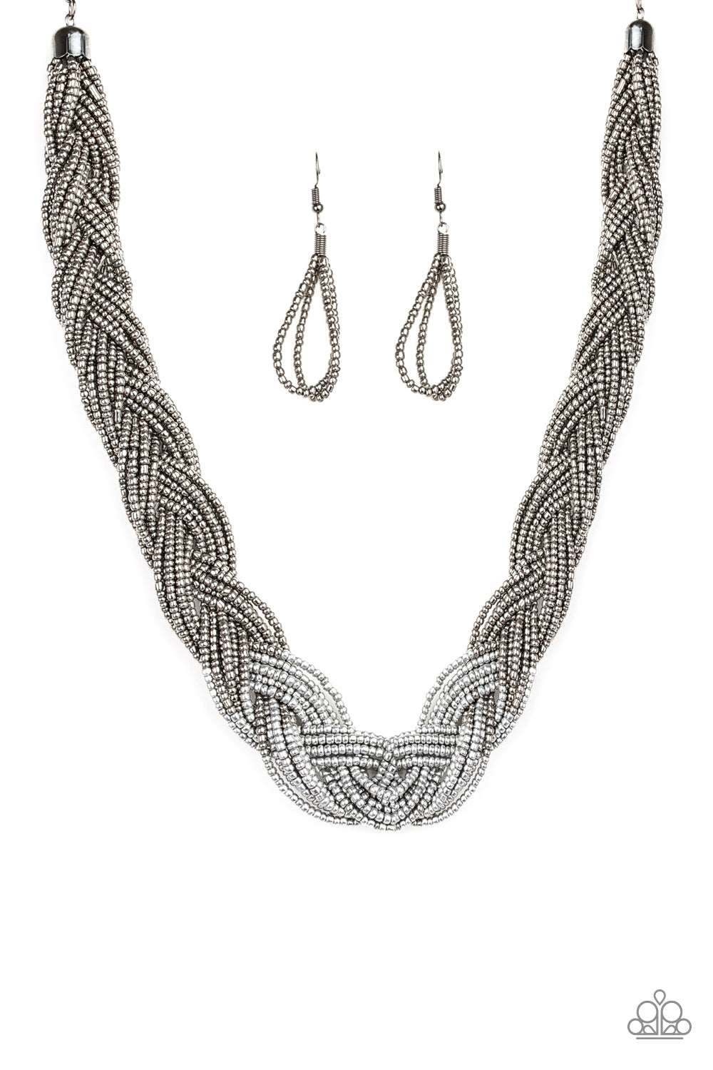 brought✽to✽you✽by✽blingflingbykat✽brazilian-brilliance-silver-necklace✽paparazzi-accessories