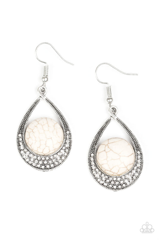 brought✽to✽you✽by✽blingflingbykat✽richly-rio-rancho-white-earrings✽paparazzi-accessories