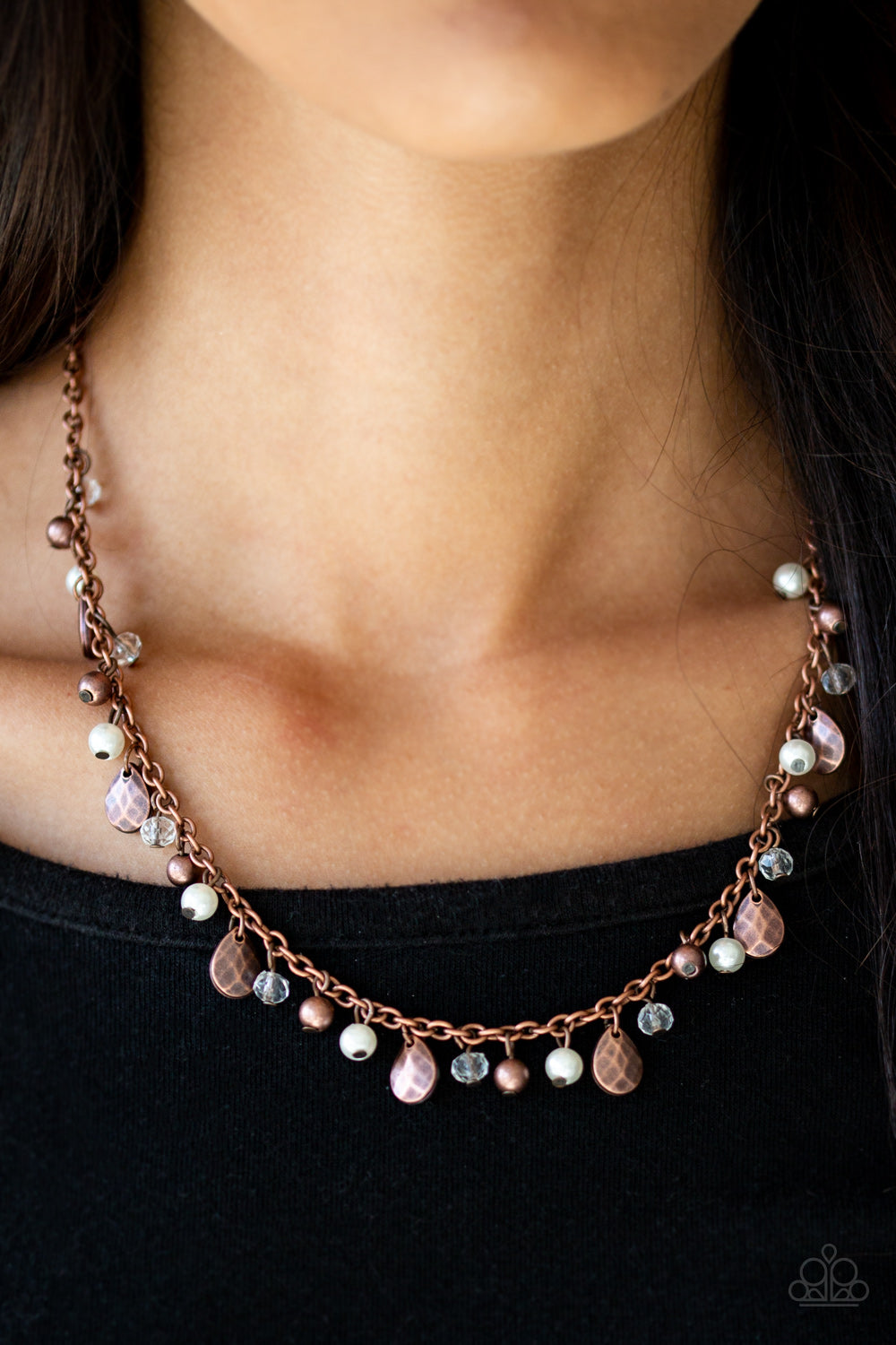 Paparazzi Accessories ✽ Spring Sophistication - Copper Necklace✽Flat Rate Ship $4.50✽