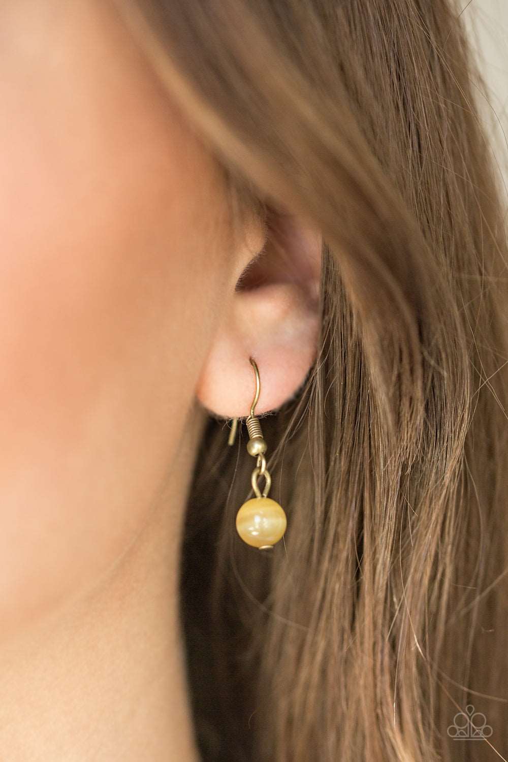 Paparazzi Accessories ✽ Anything GLOWS - Brass Necklace✽Flat Rate Ship $4.50✽