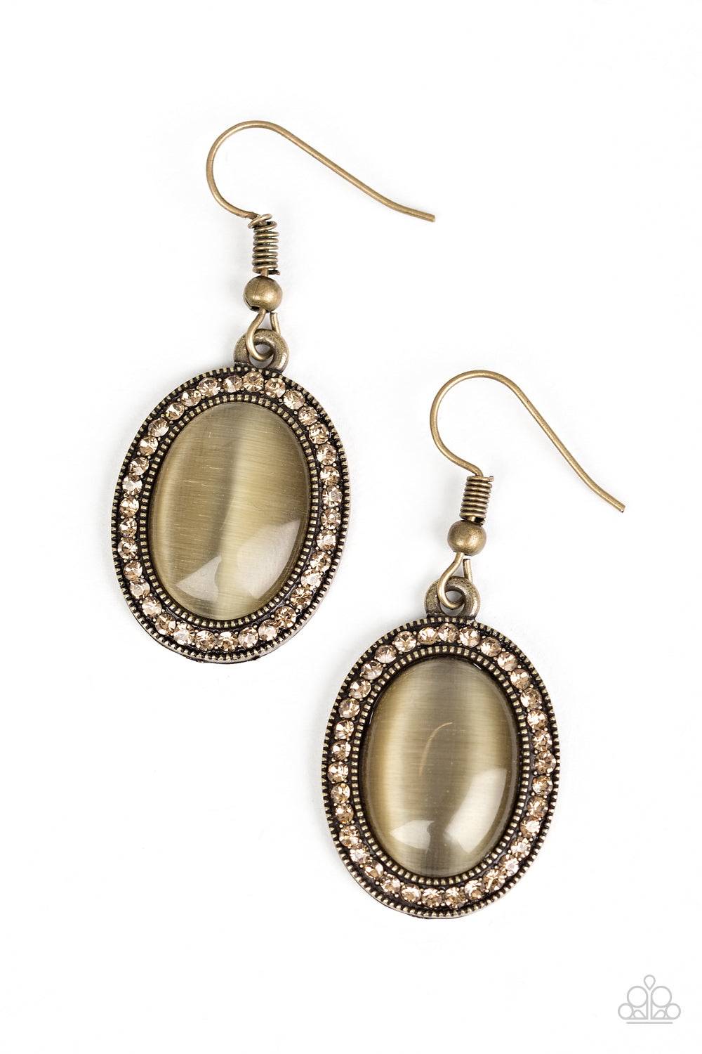 brought✽to✽you✽by✽blingflingbykat✽just-glows-to-show-brass-earrings✽paparazzi-accessories