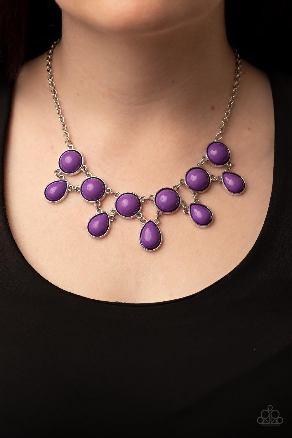Paparazzi Accessories ❋Very Valley Girl - Purple Necklace❋ Flat Rate Ship $4.50❋ - Image #2