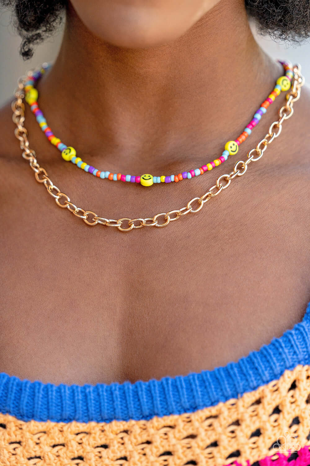 Paparazzi Accessories ❋Happy Looks Good on You - Multi Necklace❋ Flat Rate Ship $4.50❋ - Image #2