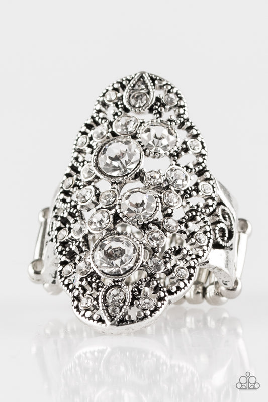 brought✽to✽you✽by✽blingflingbykat✽make-your-own-fairytale-white-ring✽paparazzi-accessories