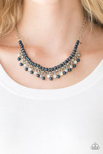 Load image into Gallery viewer, Paparazzi Accessories ✽A Touch of CLASSY - Blue Necklace✽Flat Rate Ship $4.50✽ - Image #2
