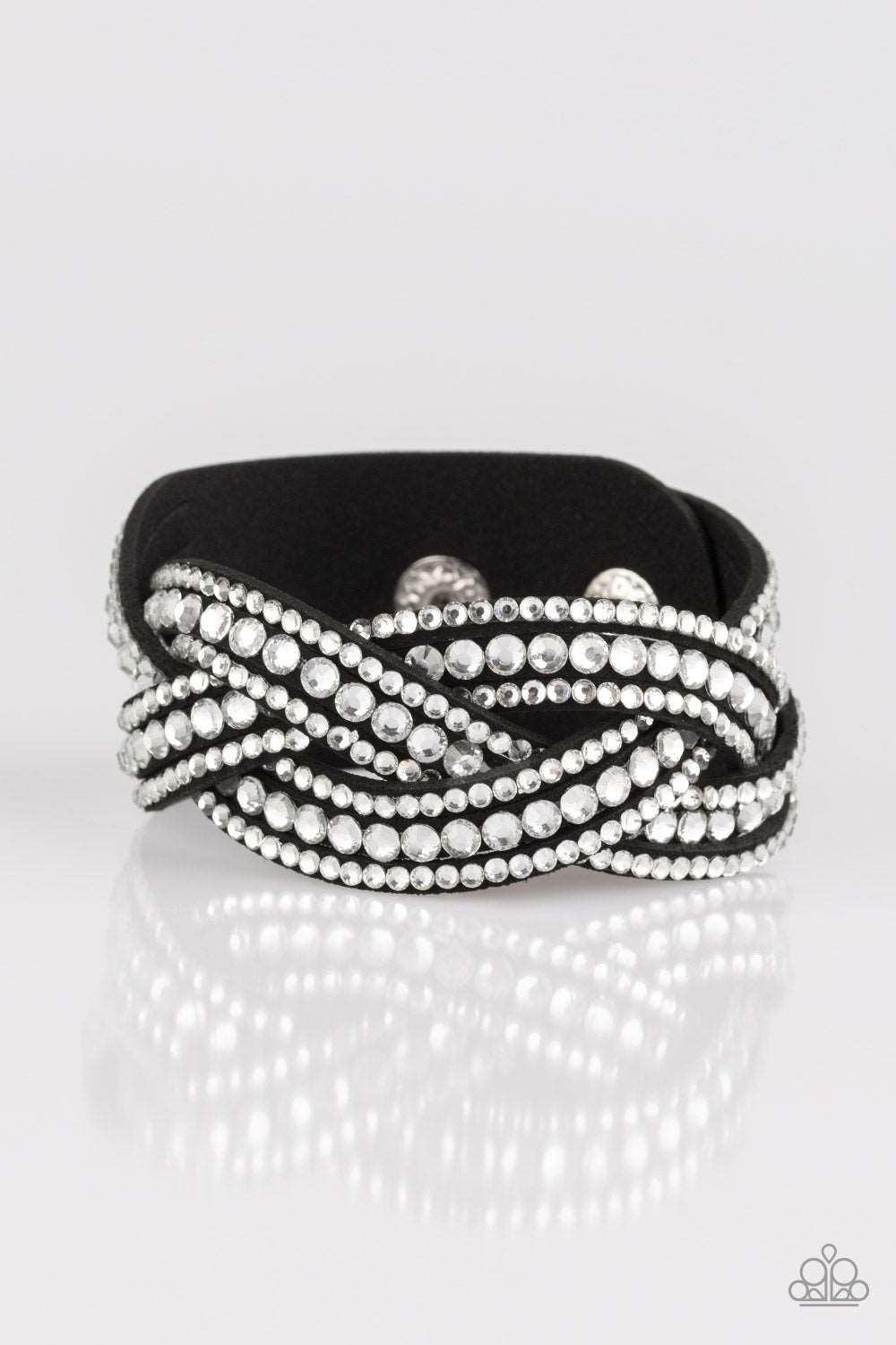 brought✽to✽you✽by✽blingflingbykat✽bring-on-the-bling-black-bracelet✽paparazzi-accessories
