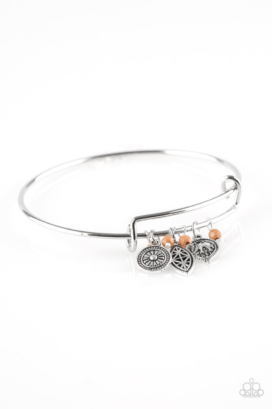 brought✽to✽you✽by✽blingflingbykat✽the-elephant-in-the-room-brown-bracelet✽paparazzi-accessories