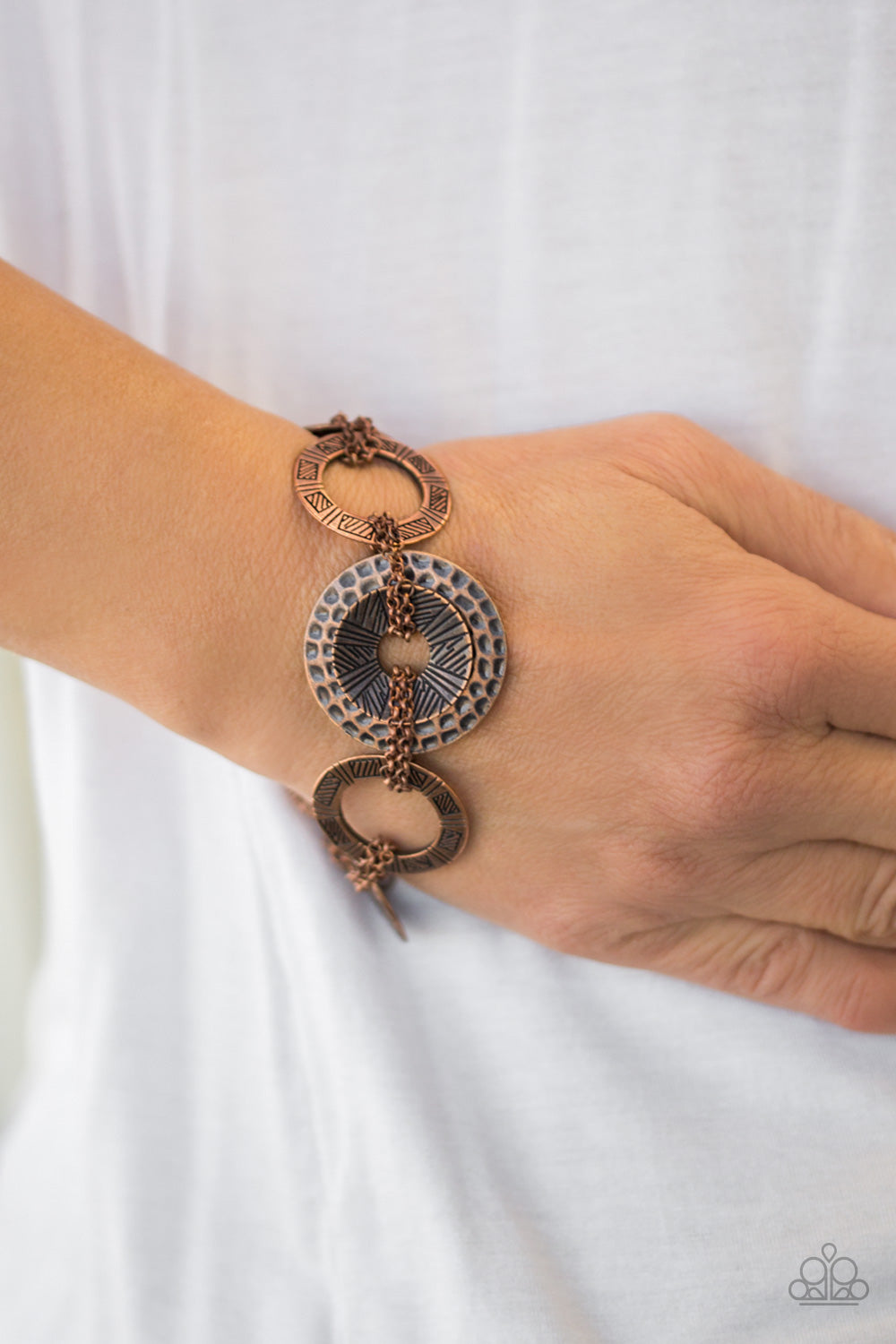 Paparazzi Accessories ✽ Way Wild - Copper Bracelet✽Flat Rate Ship $4.50✽