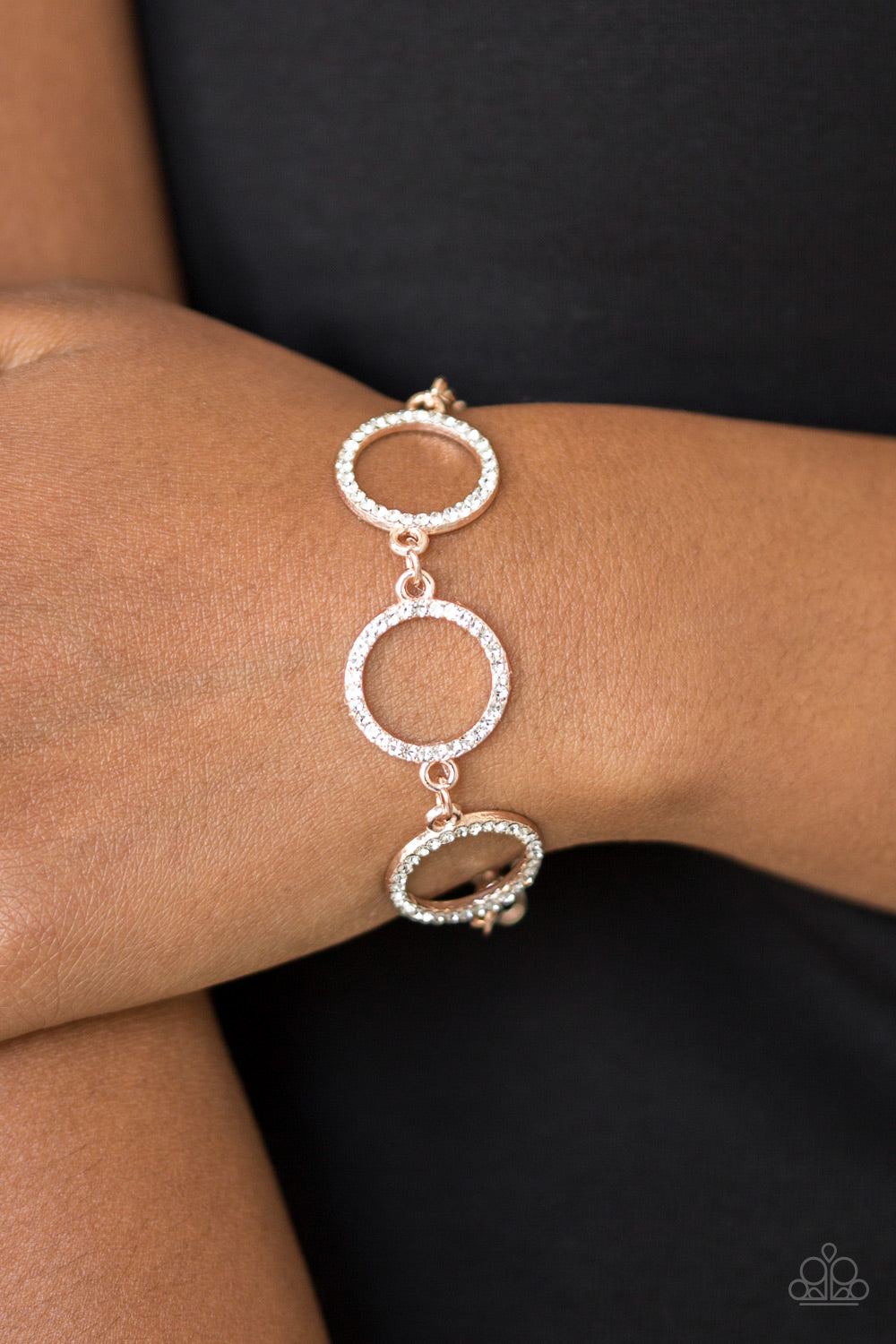 Paparazzi Accessories ✽ Dress The Part - Rose Gold Bracelet✽Flat Rate Ship $4.50✽