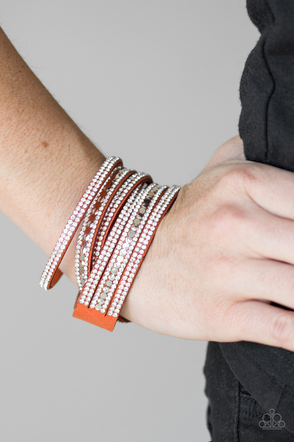 Paparazzi Accessories ❋Rock Star Attitude - Orange Bracelet❋ Flat Rate Ship $4.50❋