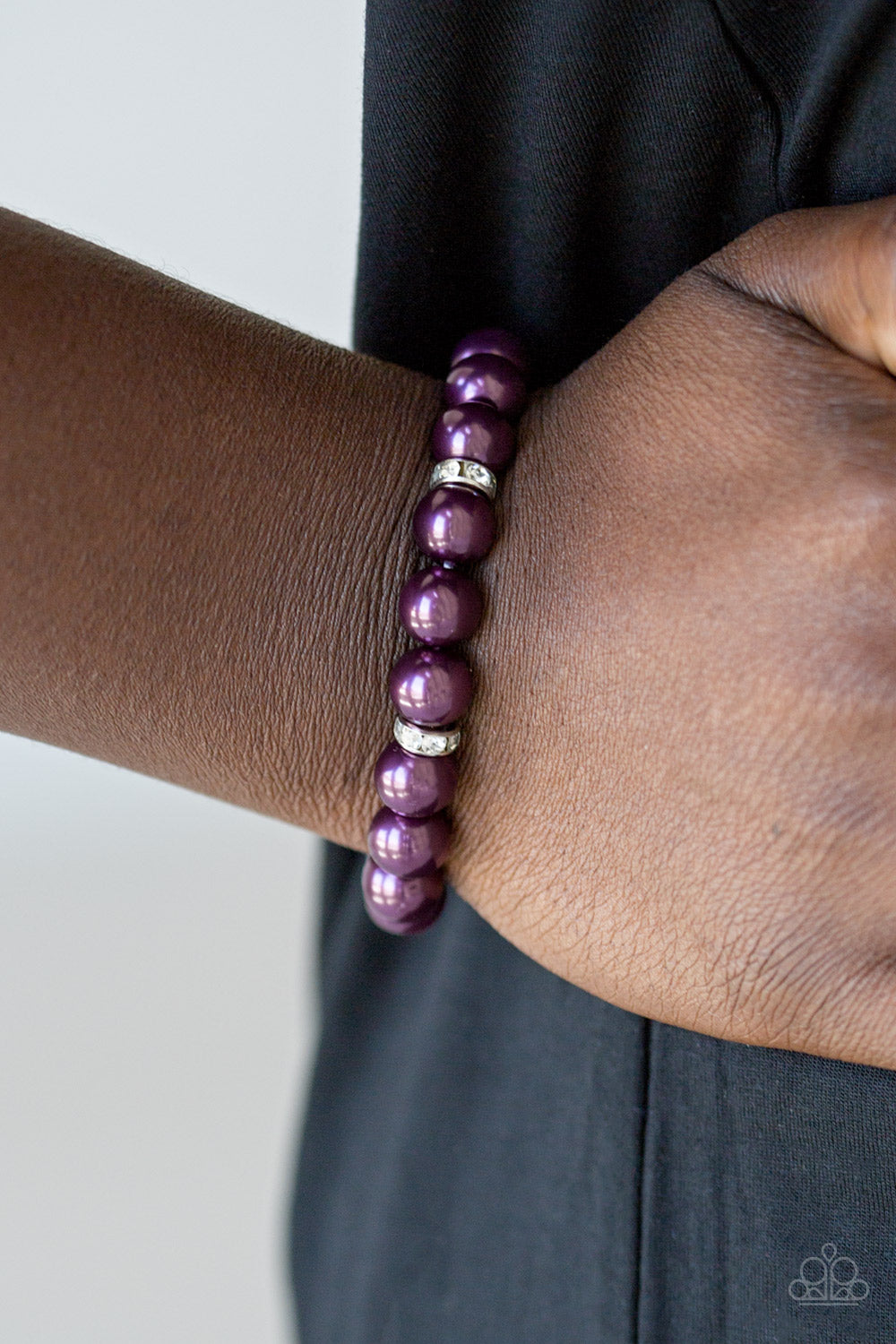 Paparazzi Accessories ✽ Exquisitely Elite - Purple Bracelet✽Flat Rate Ship $4.50✽