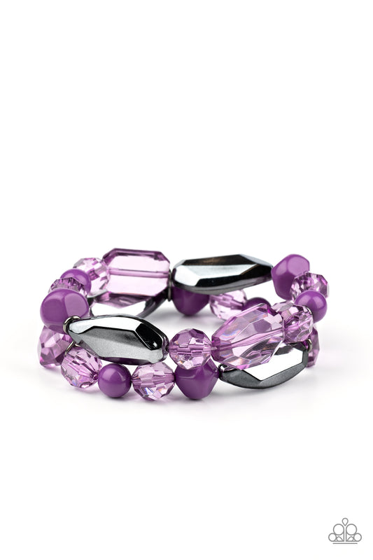brought✽to✽you✽by✽blingflingbykatrockin-rock-candy-purple-bracelet✽paparazzi-accessories