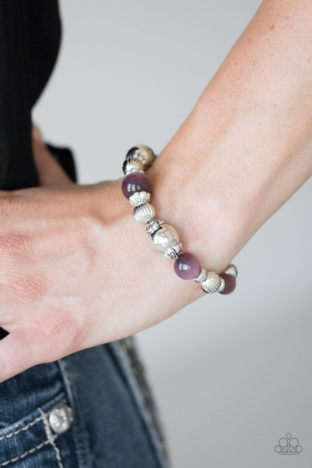 Paparazzi Accessories ✽ Once Upon A MARITIME - Purple Bracelet✽Flat Rate Ship $4.50✽