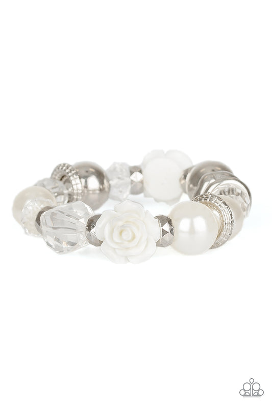 brought✽to✽you✽by✽blingflingbykat✽here-i-am-white-bracelet✽paparazzi-accessories