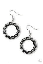 Load image into Gallery viewer, brought✽to✽you✽by✽blingflingbykatglobal-glow-black-earrings✽paparazzi-accessories
