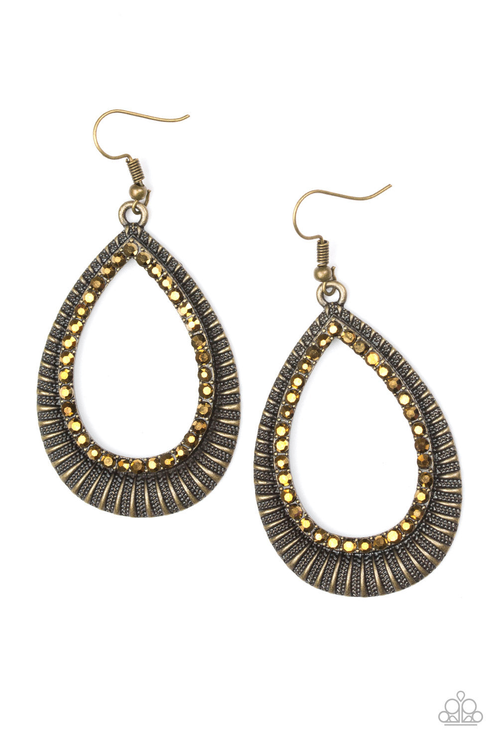 brought✽to✽you✽by✽blingflingbykatright-as-reign-brass-earrings✽paparazzi-accessories