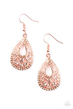 Load image into Gallery viewer, brought✽to✽you✽by✽blingflingbykat✽sparkling-stardom-copper-earrings✽paparazzi-accessories
