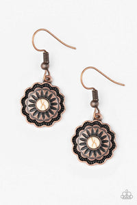 brought✽to✽you✽by✽blingflingbykat✽badlands-buttercup-copper-earrings✽paparazzi-accessories