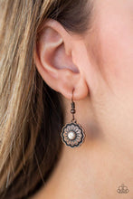 Load image into Gallery viewer, Paparazzi Accessories ✽ Badlands Buttercup - Copper Earrings✽Flat Rate Ship $4.50✽
