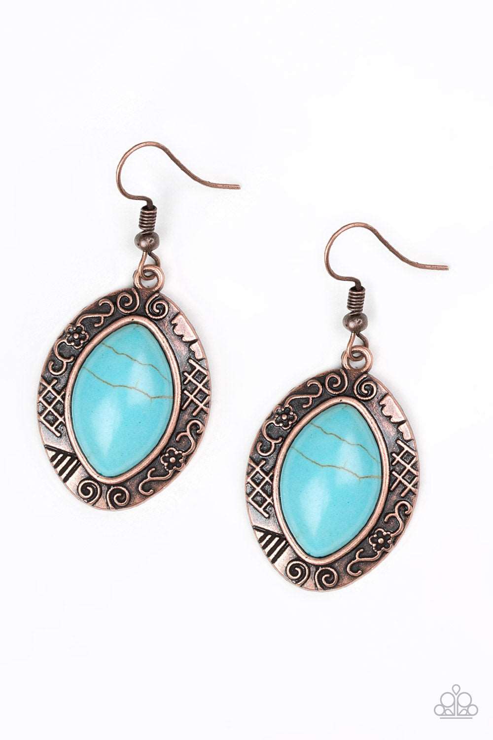 brought✽to✽you✽by✽blingflingbykataztec-horizons-copper-earrings✽paparazzi-accessories